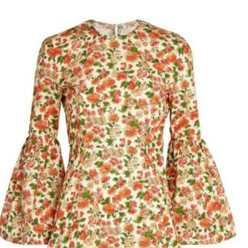 Doen Noisette Liberty Lydden Garden Floral Blouse (Altered Dress) XS Organic - Picture 2 of 11
